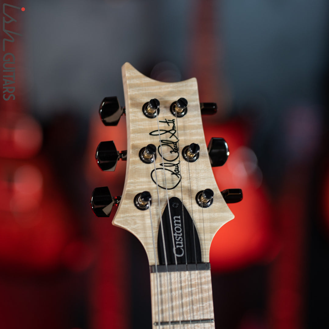 PRS Custom 24 Wood Library Powder Blue Opaque Satin