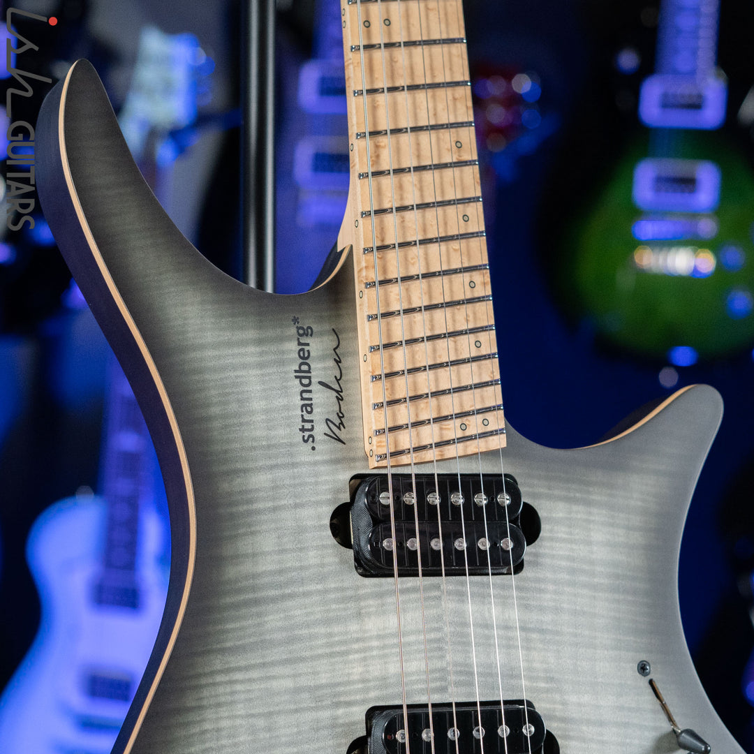 Strandberg Boden Original NX 6 Charcoal Black Multi-Scale Headless Guitar