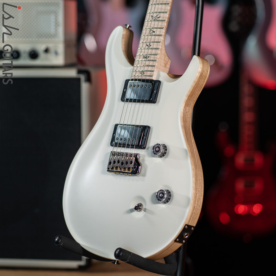 PRS Custom 24 Wood Library Opaque Satin White