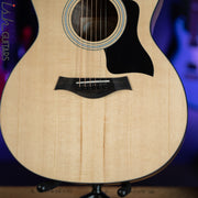 2021 Taylor 114e Acoustic-Electric Guitar - Natural Sitka Spruce