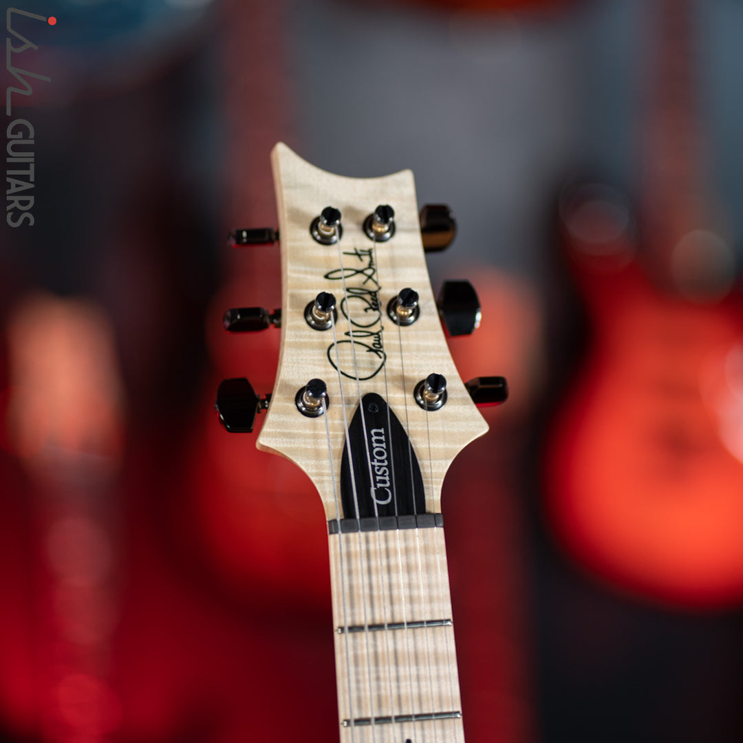 PRS Custom 24 Wood Library Opaque Satin White