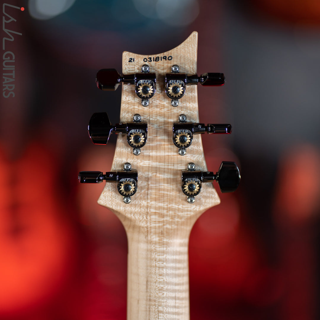 PRS Custom 24 Wood Library Opaque Satin White