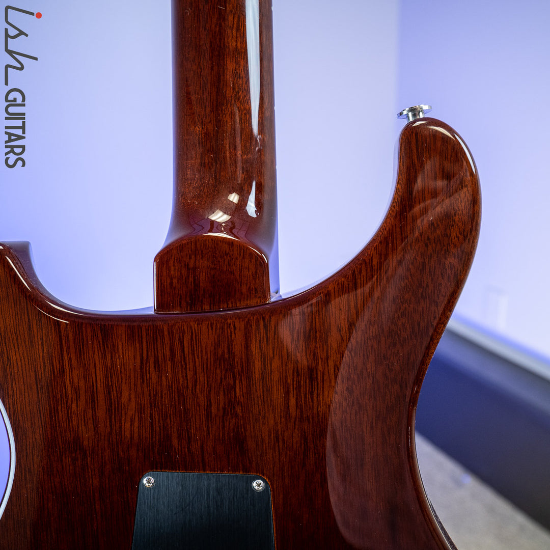 2019 PRS 35th Anniversary Custom 24 Gold Top Cherry Back