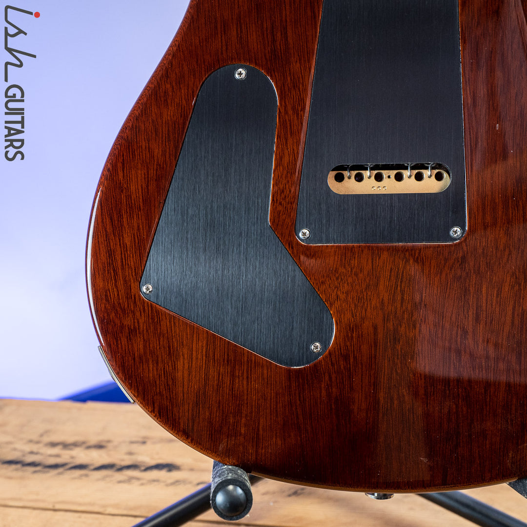 2019 PRS 35th Anniversary Custom 24 Gold Top Cherry Back