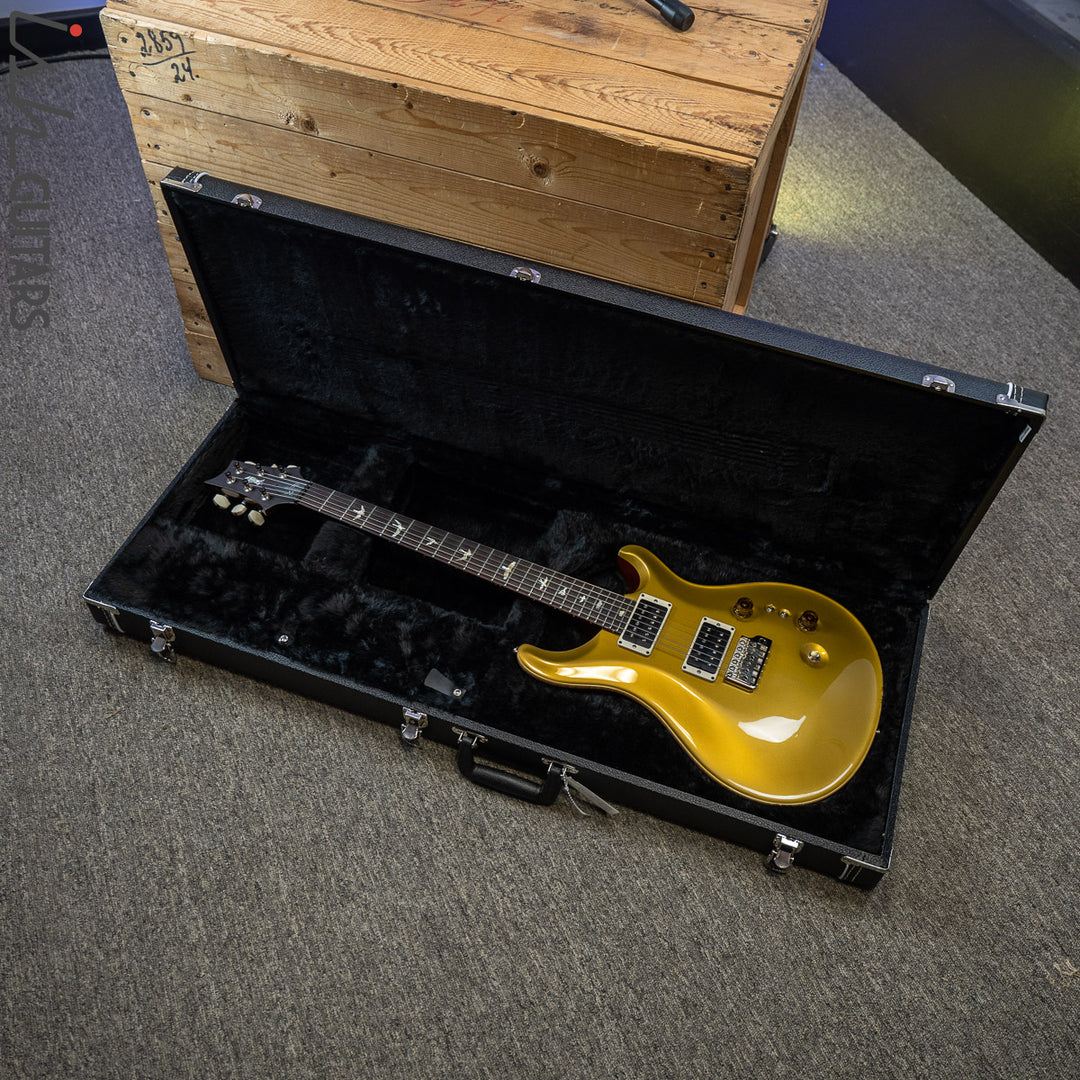 2019 PRS 35th Anniversary Custom 24 Gold Top Cherry Back