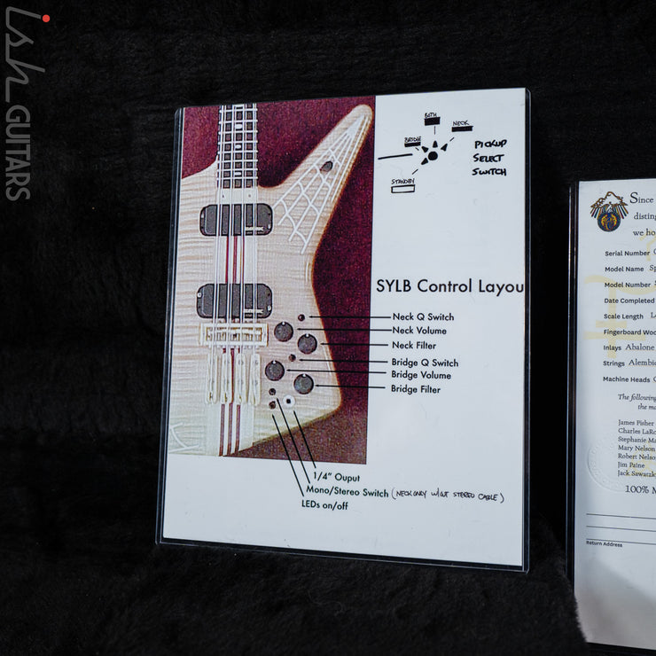 2009 Alembic Spyder SYLB4 John Entwistle Signature Bass 