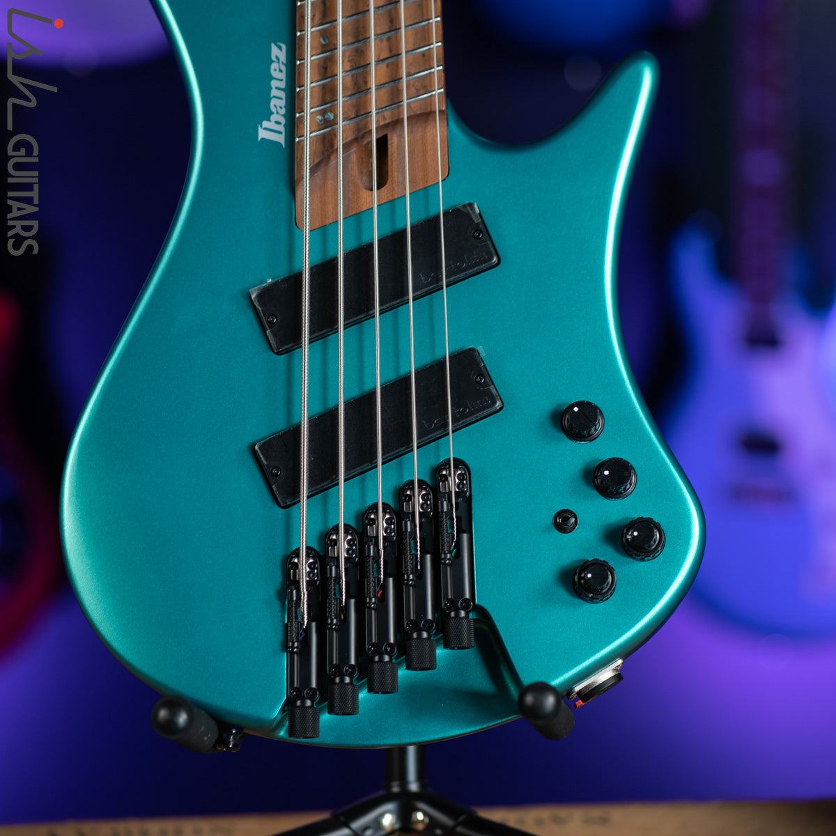 Ibanez EHB1005SMS 5-String Headless Bass Emerald Green Metallic