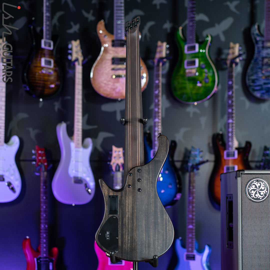 Ibanez EHB1506MS 6-String Headless Bass Black Ice Flat