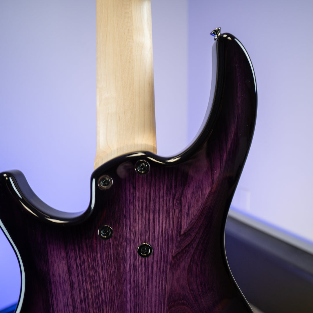 Dingwall 5-String Combustion 2X 10th Anniversary Amethyst Burst Pau Ferro Fretboard - B Stock