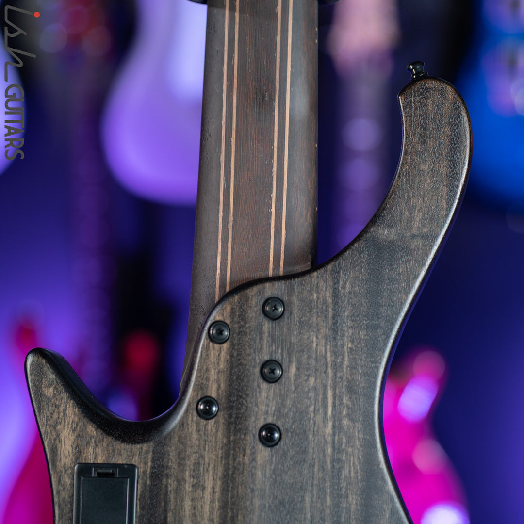 Ibanez EHB1506MS 6-String Headless Bass Black Ice Flat