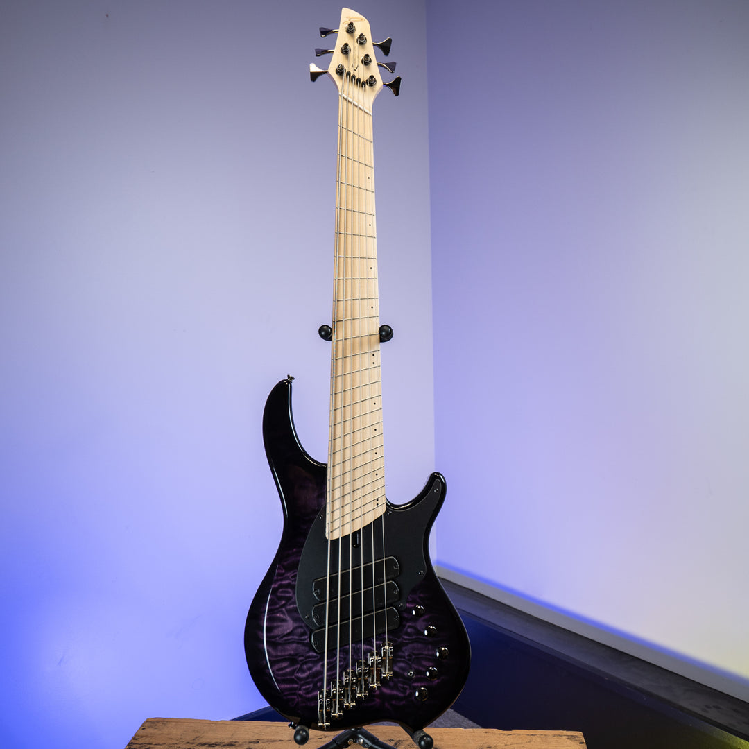 Dingwall 10th Anniversary Combustion 6-String 3 PUP Amethystburst Maple Fretboard