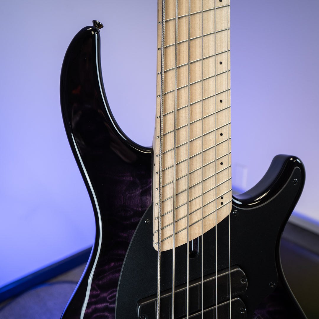 Dingwall 10th Anniversary Combustion 6-String 3 PUP Amethystburst Maple Fretboard