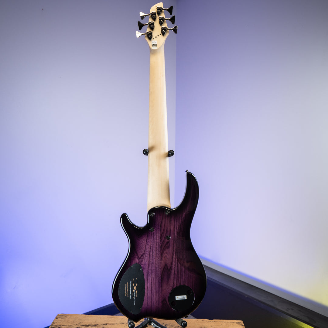 Dingwall 10th Anniversary Combustion 6-String 3 PUP Amethystburst Maple Fretboard