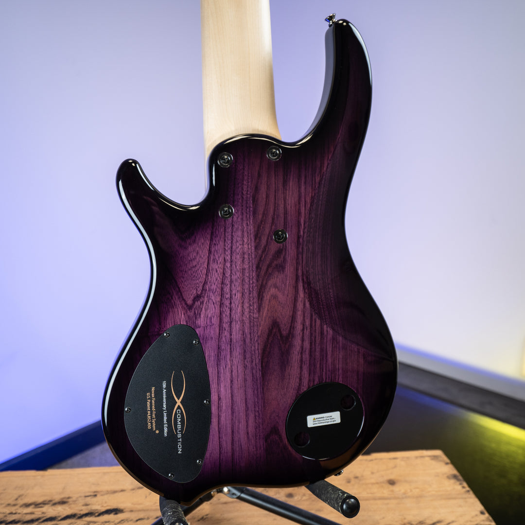 Dingwall 10th Anniversary Combustion 6-String 3 PUP Amethystburst Maple Fretboard