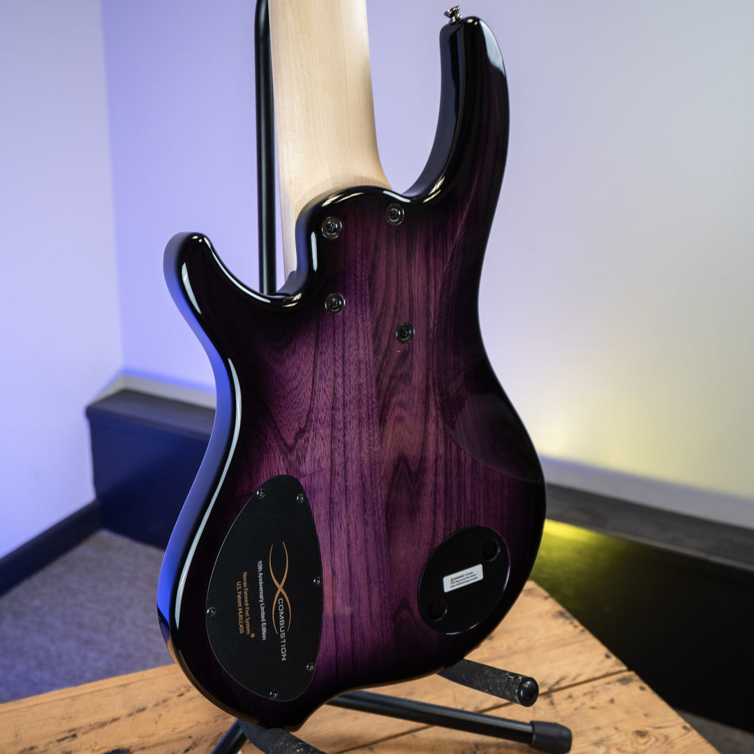 Dingwall 10th Anniversary Combustion 6-String 3 PUP Amethystburst Maple Fretboard