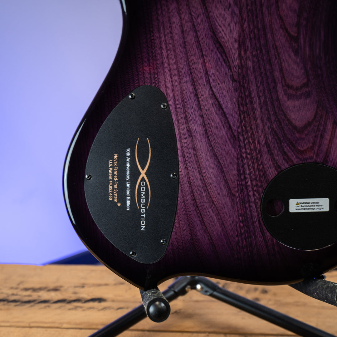 Dingwall Combustion 10th Anniversary 4-String 3 PUP Amethystburst Maple Fretboard
