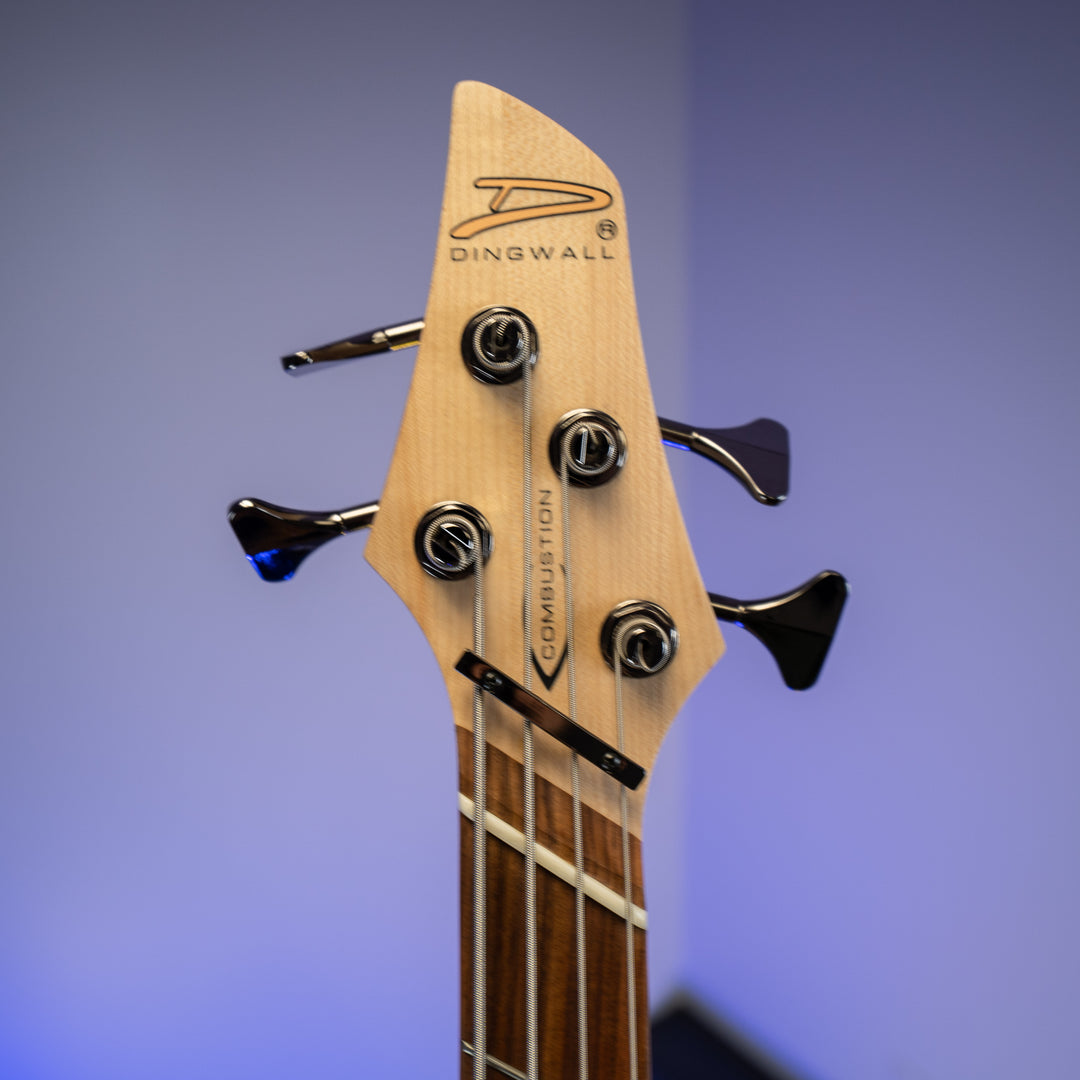 Dingwall 10th Anniversary Combustion 4-String 3 PUP Amethystburst Pau Ferro Fretboard