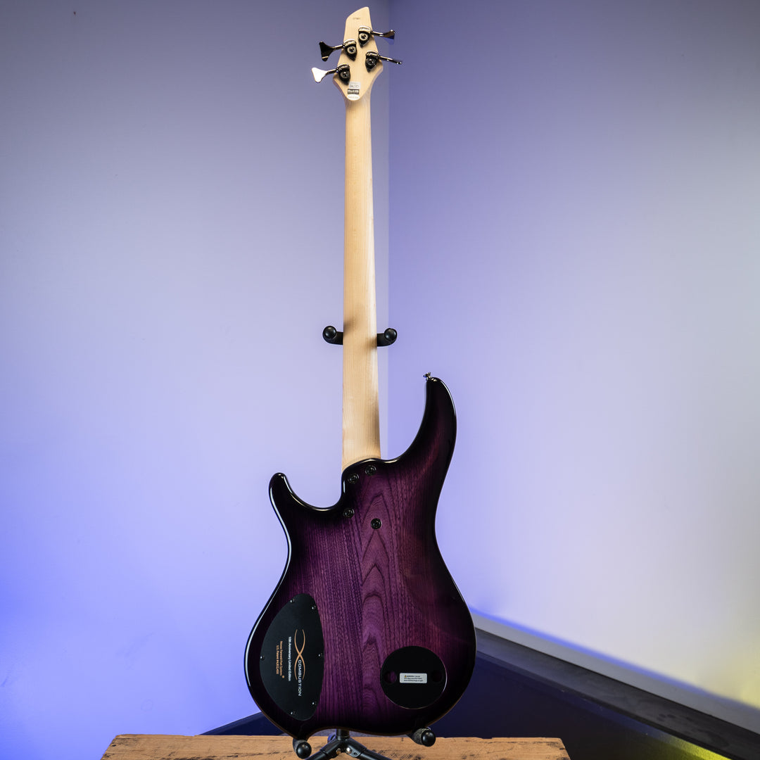 Dingwall 10th Anniversary Combustion 4-String 3 PUP Amethystburst Pau Ferro Fretboard