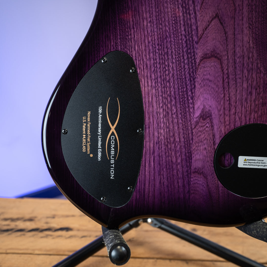 Dingwall 10th Anniversary Combustion 4-String 3 PUP Amethystburst Pau Ferro Fretboard
