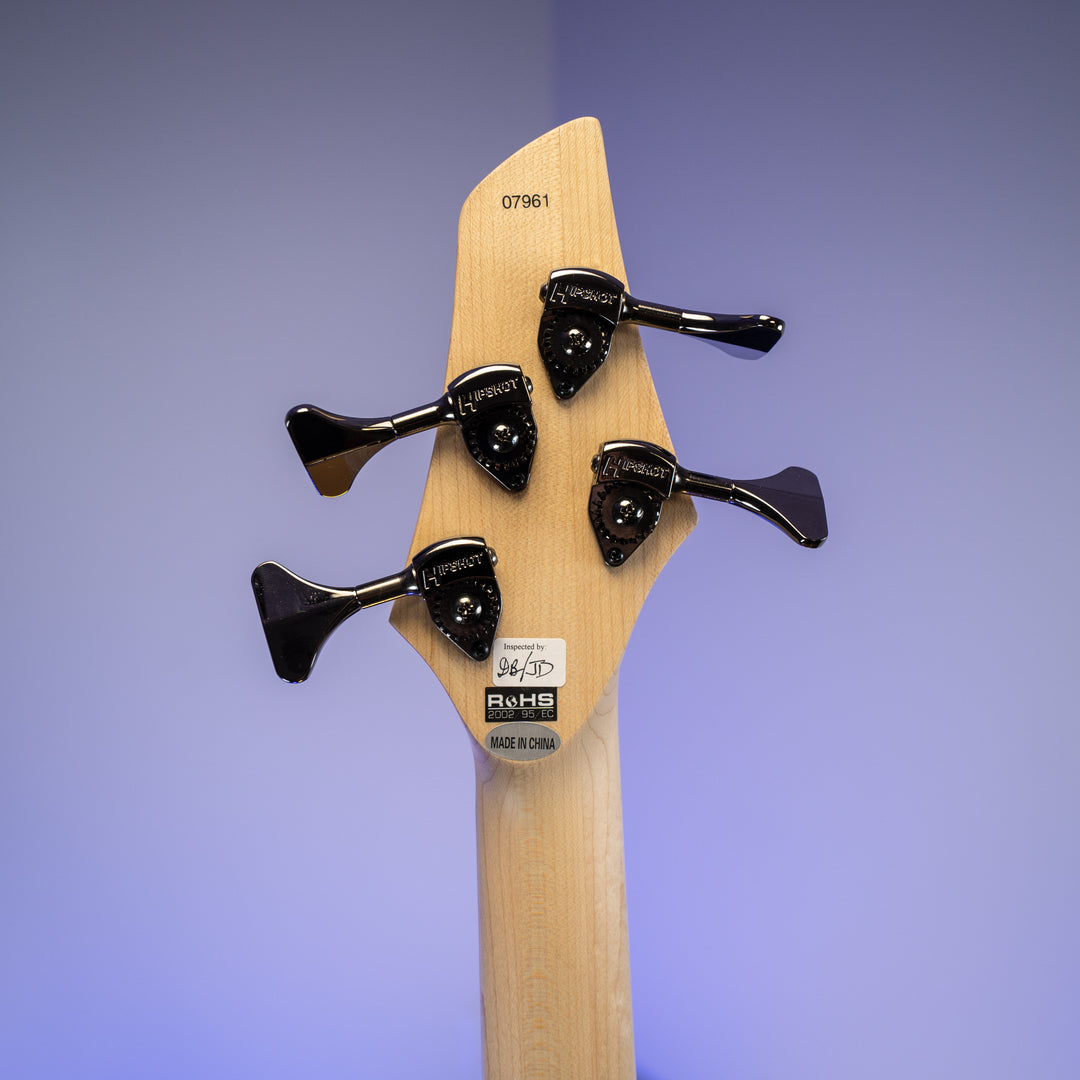 Dingwall 10th Anniversary Combustion 4-String 3 PUP Amethystburst Pau Ferro Fretboard