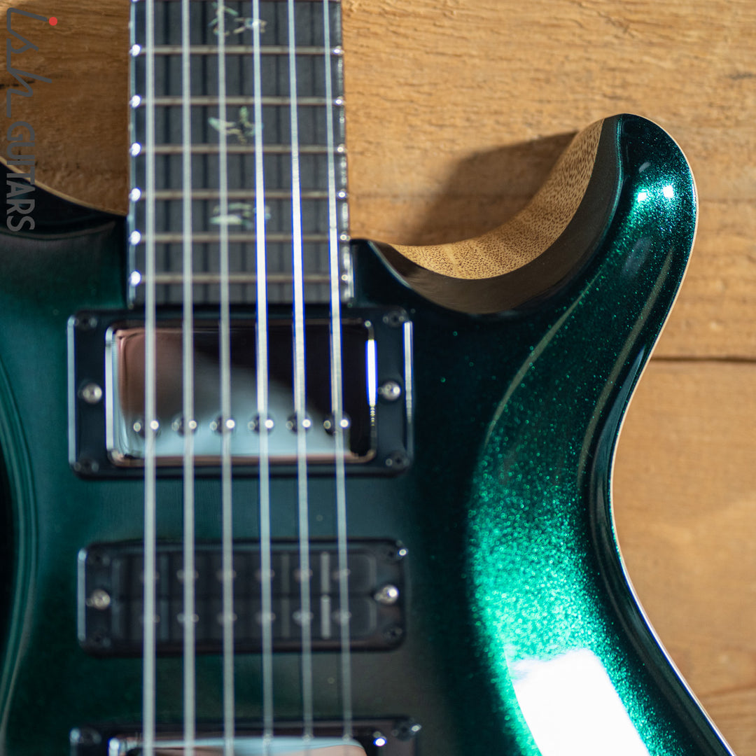 2021 PRS Special 22 Semi-Hollow Wood Library Custom Color Evergreen Metallic