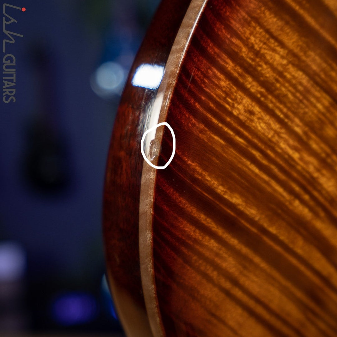 2015 PRS Violin II Private Stock Dark Cherry Burst Curly Maple