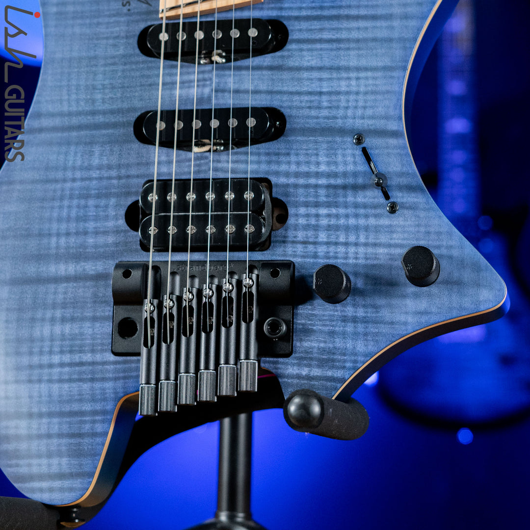Strandberg Boden Standard NX 6 Multiscale Headless Guitar Tremolo Blue Demo