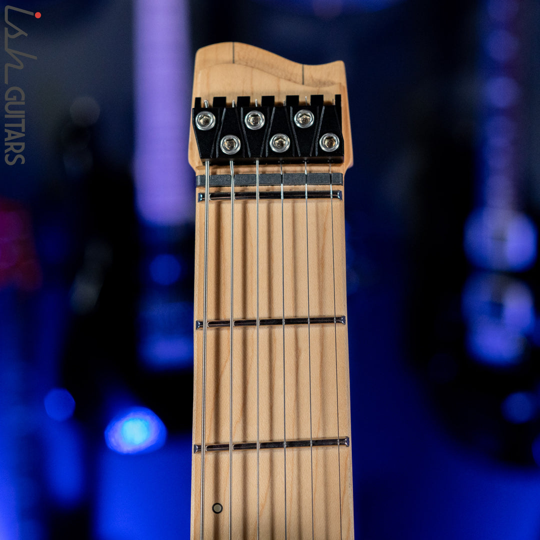 Strandberg Boden Standard NX 6 Multiscale Headless Guitar Tremolo Blue Demo