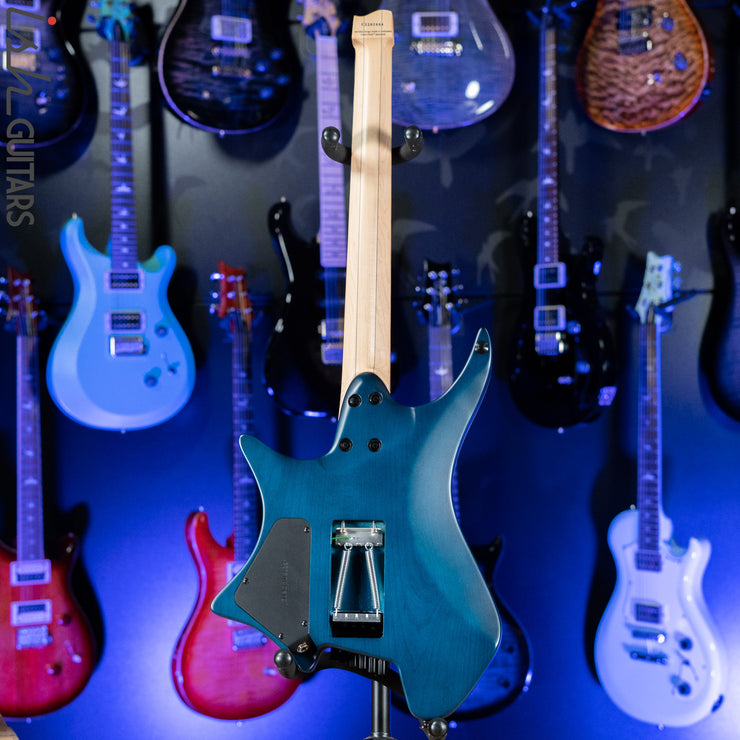 Strandberg Boden Standard NX 6 Multiscale Headless Guitar Tremolo Blue Demo
