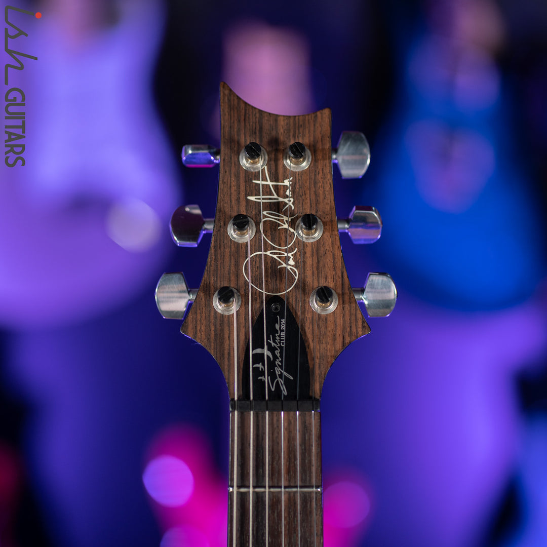 2014 PRS Experience Custom 24 Semi-Hollow 10 Top Jade Green