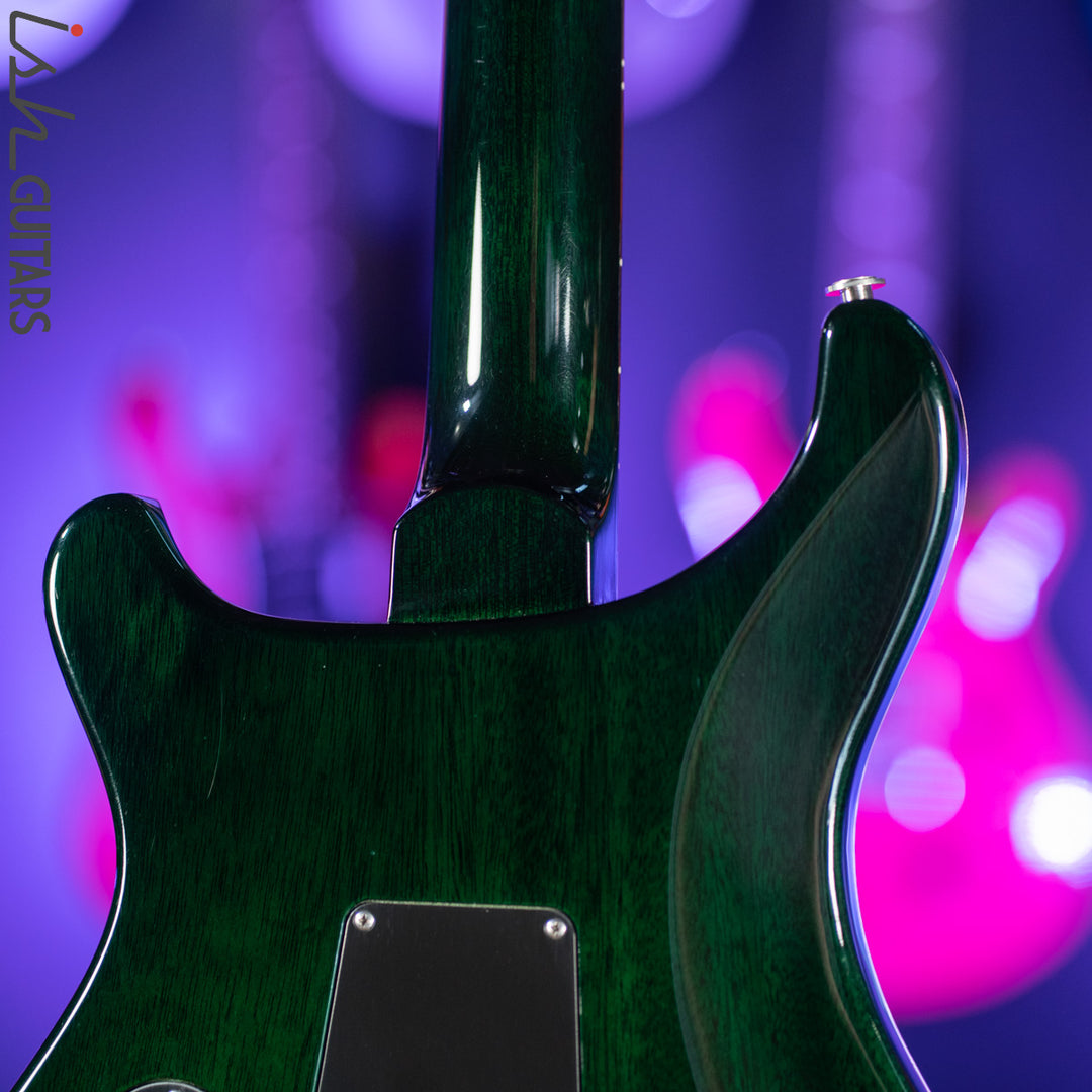 2014 PRS Experience Custom 24 Semi-Hollow 10 Top Jade Green