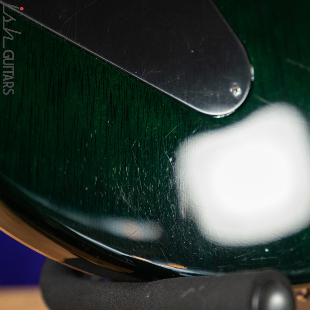 2014 PRS Experience Custom 24 Semi-Hollow 10 Top Jade Green