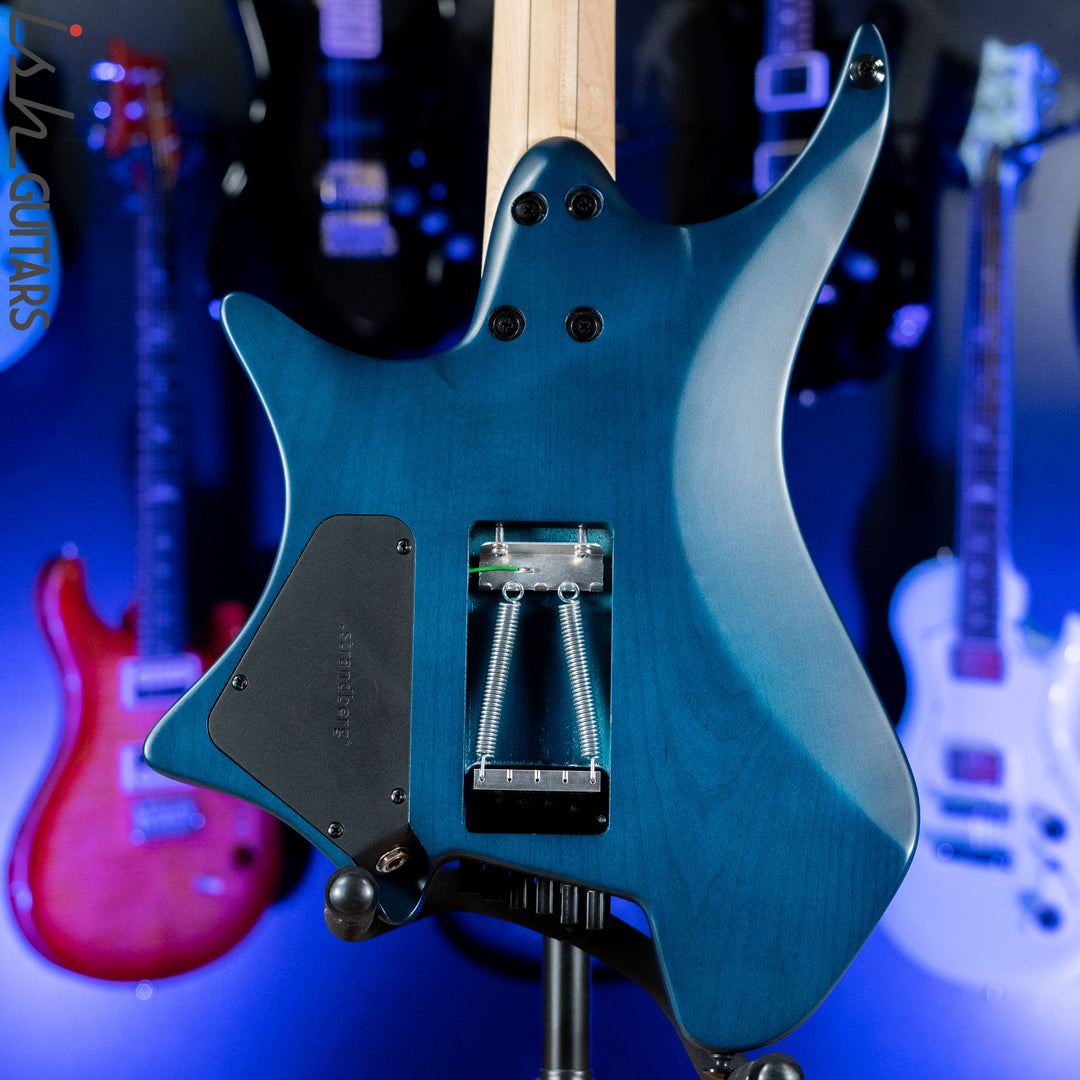Strandberg Boden Standard NX 6 Multiscale Headless Guitar Tremolo Blue Demo