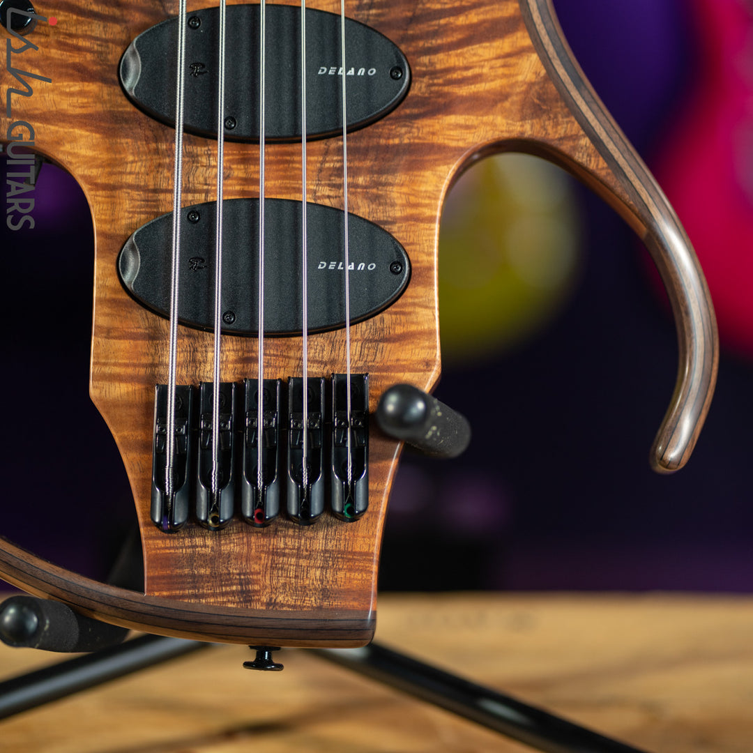 2021 Paul Lairat Stega Deluxe Natural Koa Top