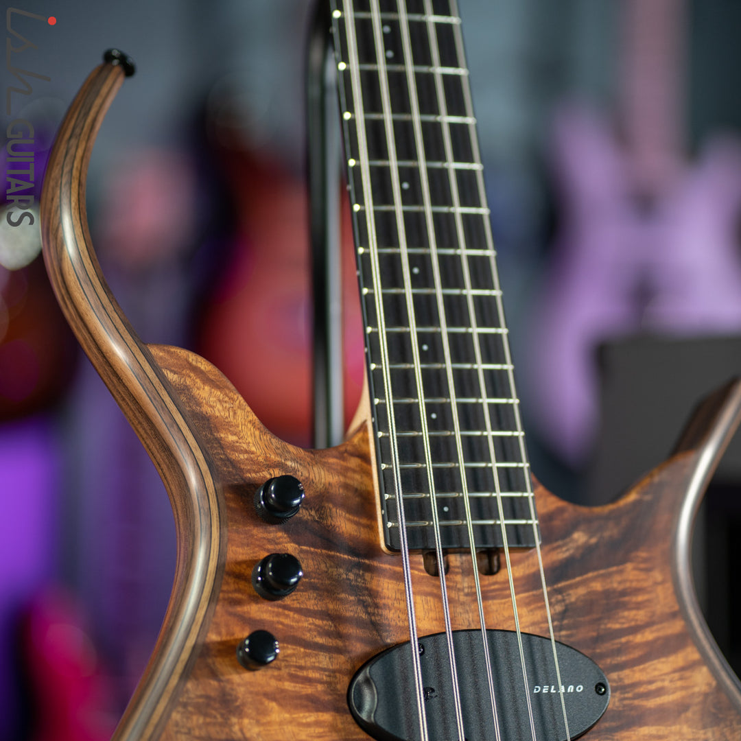 2021 Paul Lairat Stega Deluxe Natural Koa Top