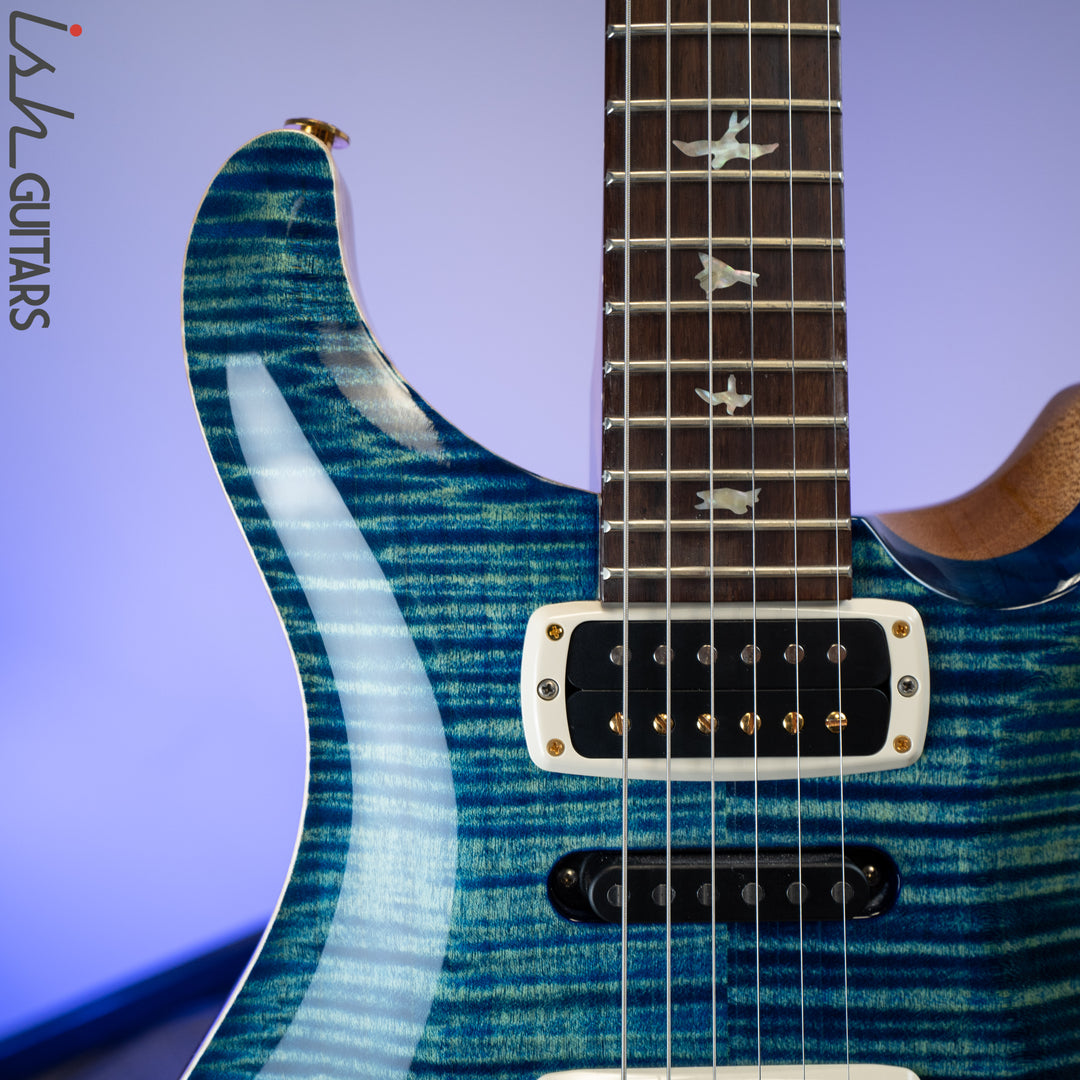 PRS Experience Modern Eagle V River Blue 10 Top