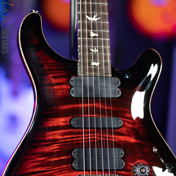 PRS 509 Electric Guitar Fire Red Smoked Burst