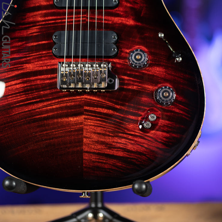 PRS 509 Electric Guitar Fire Red Smoked Burst