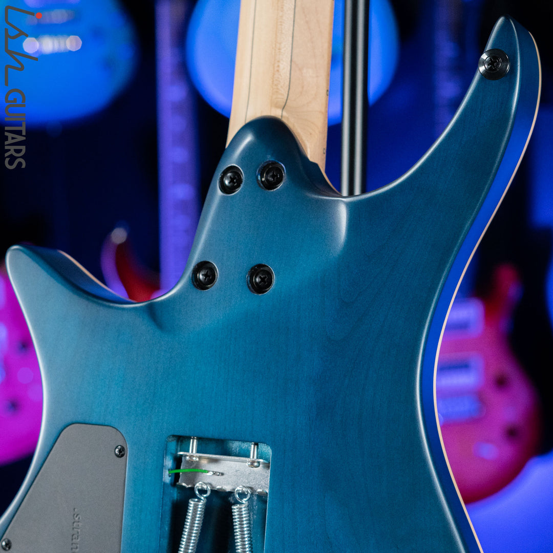 Strandberg Boden Standard NX 6 Multiscale Headless Guitar Tremolo Blue Demo