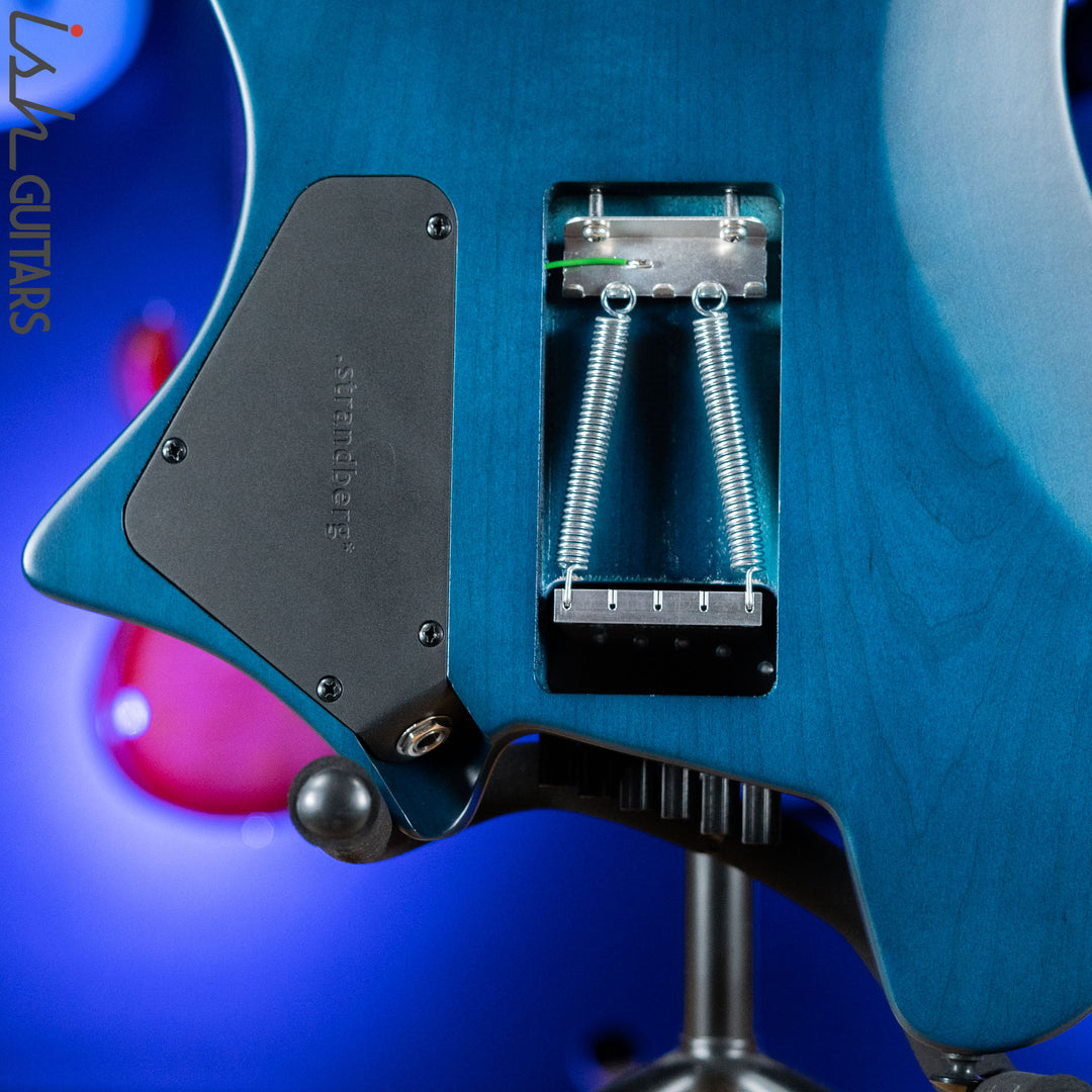 Strandberg Boden Standard NX 6 Multiscale Headless Guitar Tremolo Blue Demo