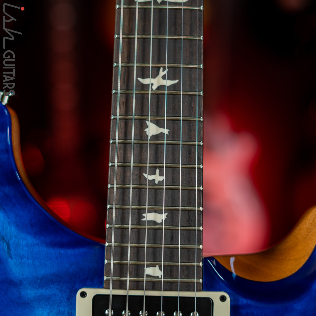 PRS CE 24 Electric Guitar Aquamarine w/ Natural Back