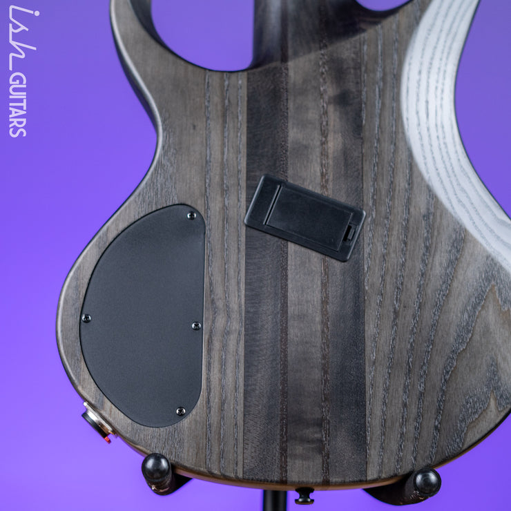 Ibanez BTB805MS Multi-Scale 5-String Bass Transparent Grey Flat