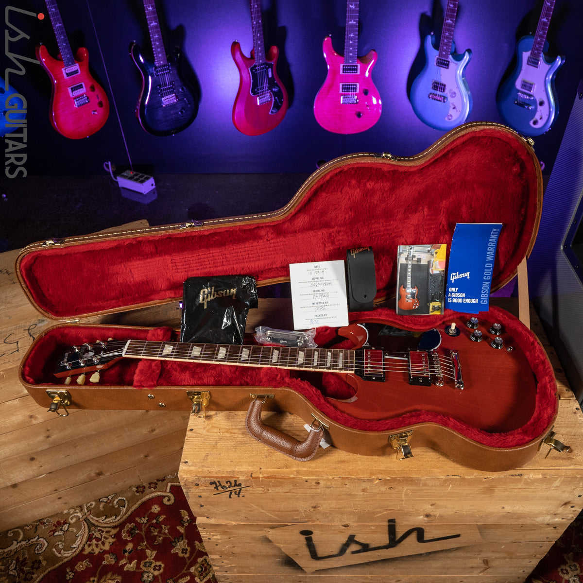 2019 Gibson SG Standard '61 Vintage Cherry – Ish Guitars