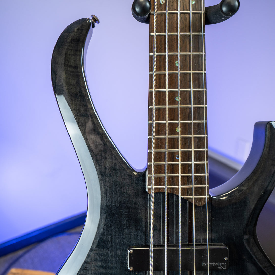 2008 Ibanez BTB575 Trans Gray 5 String Bass