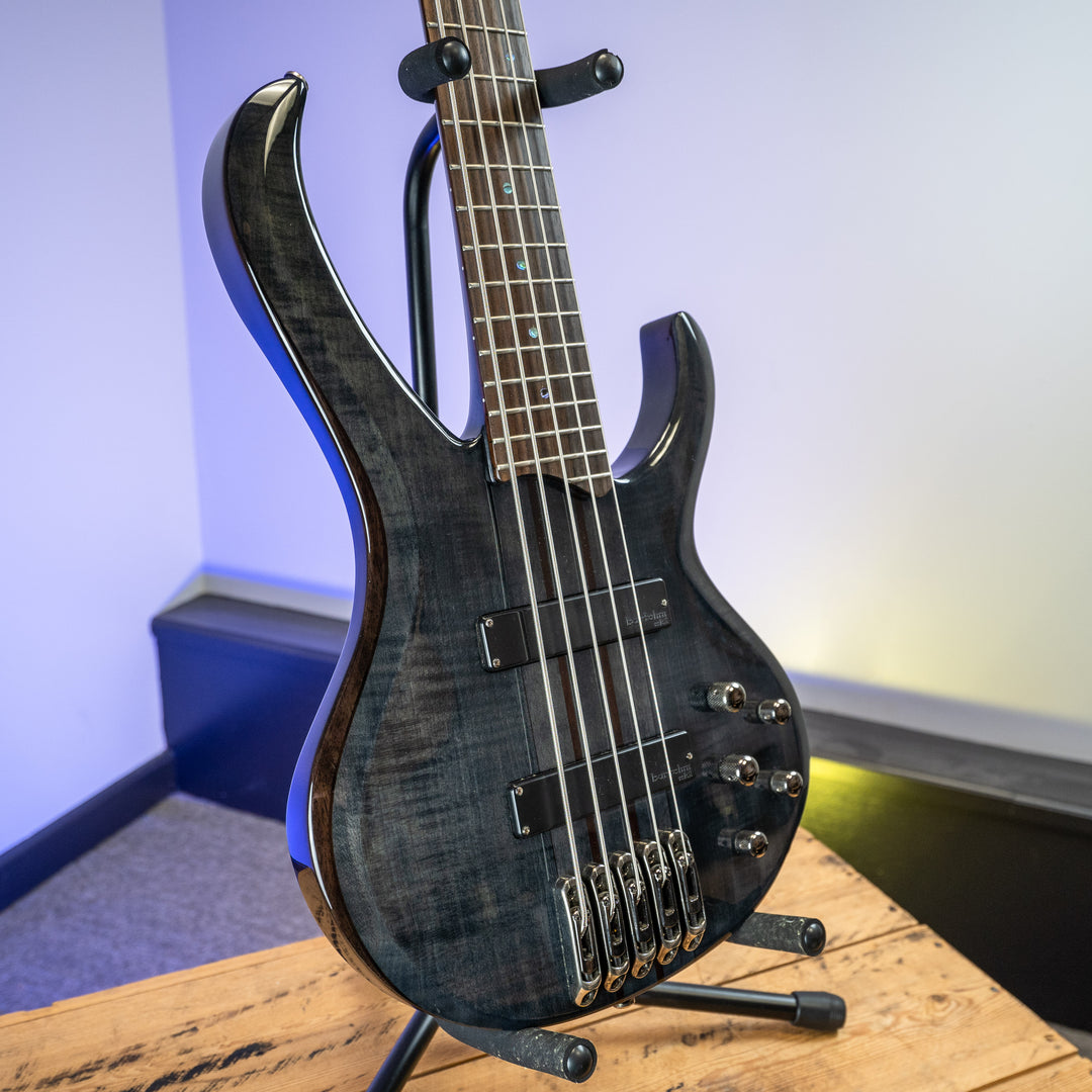 2008 Ibanez BTB575 Trans Gray 5 String Bass