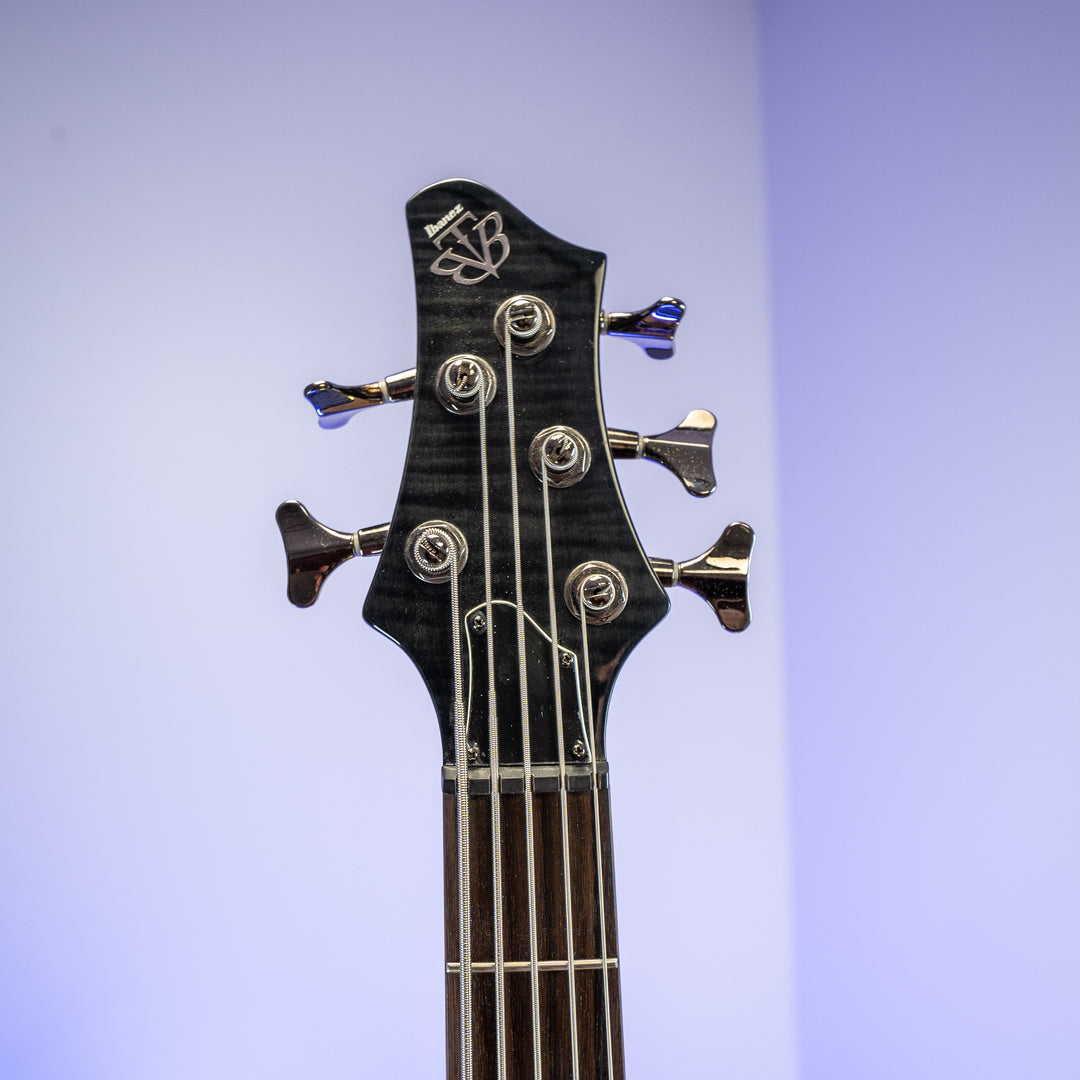 2008 Ibanez BTB575 Trans Gray 5 String Bass