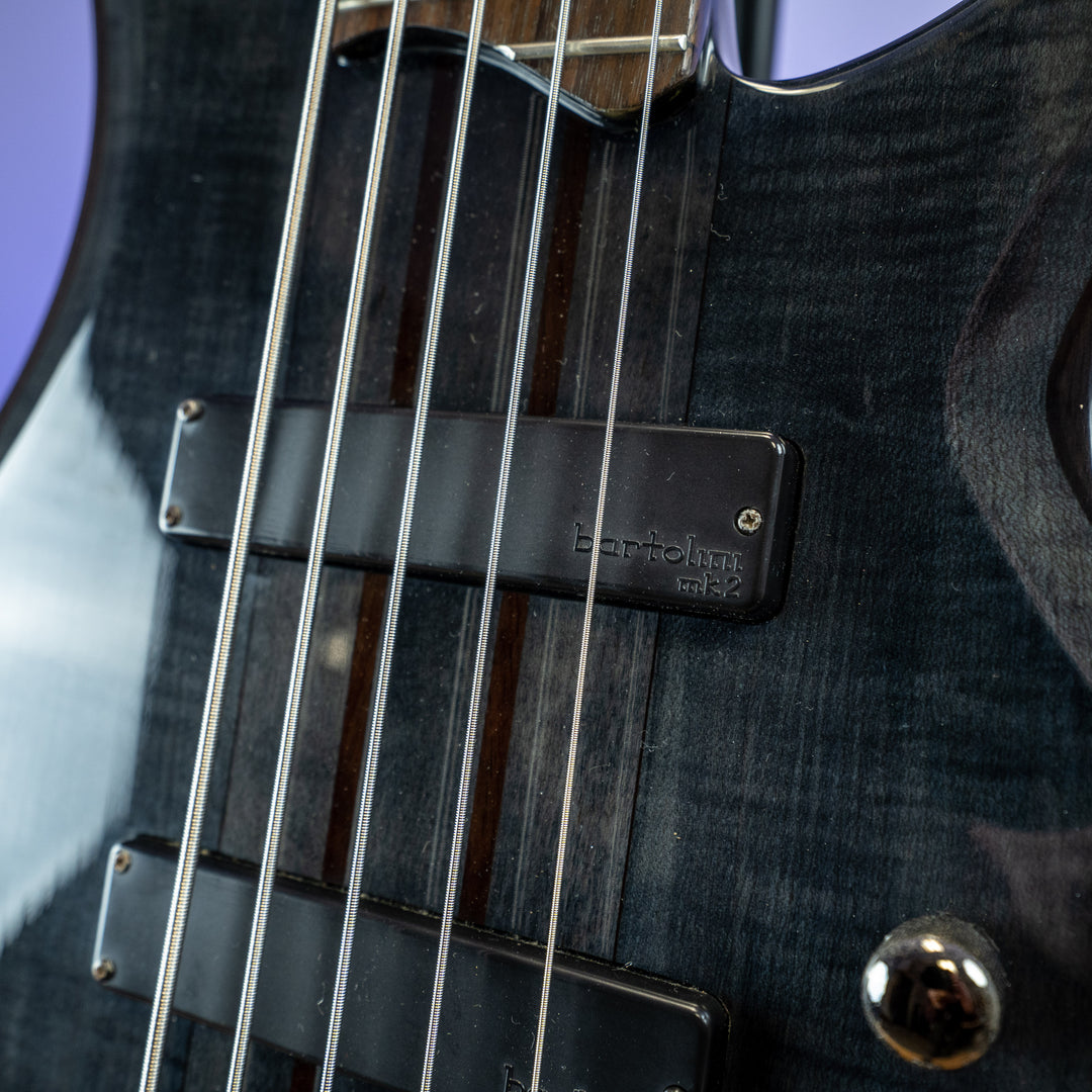 2008 Ibanez BTB575 Trans Gray 5 String Bass