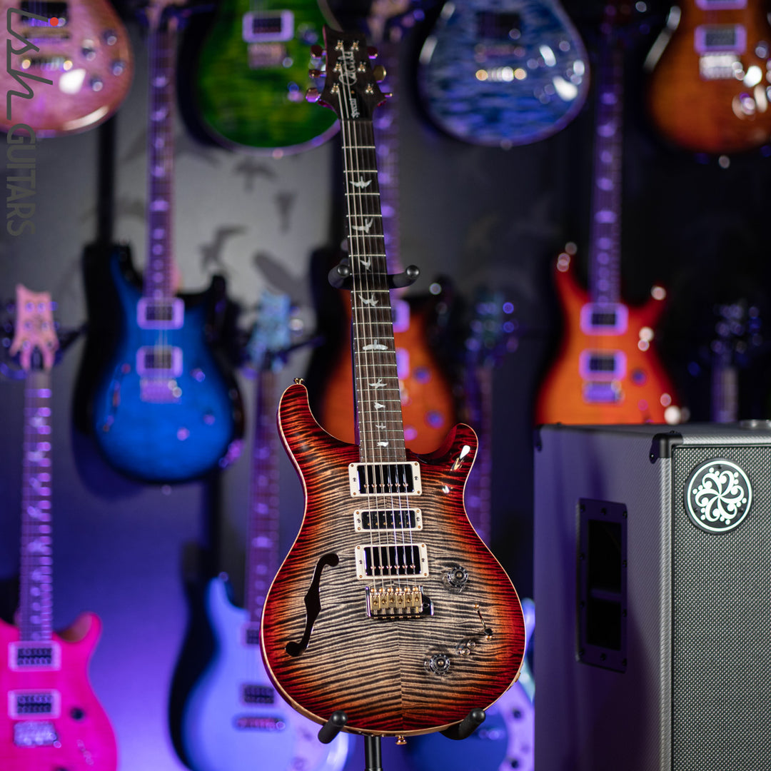 2019 PRS Special 22 10-Top Charcoal Cherry Burst