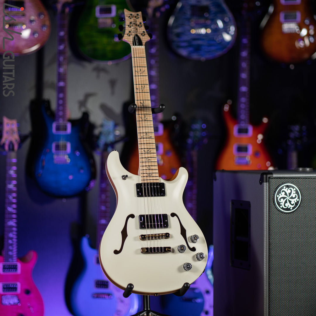 2020 PRS McCarty 594 Hollowbody II Wood Library Antique White Satin