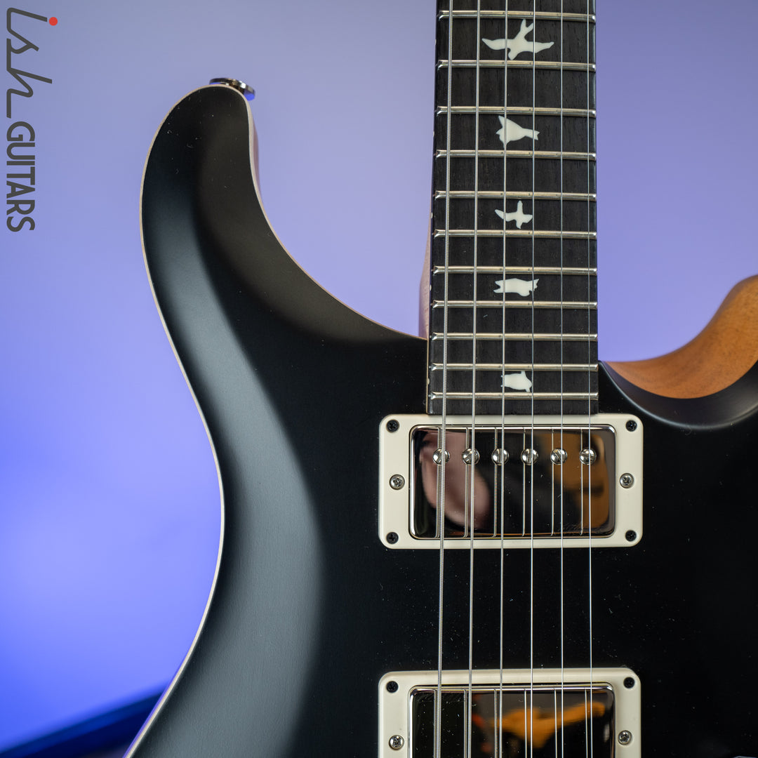 PRS CE 24 Satin Nitro 57/08 Ebony Fretboard Black